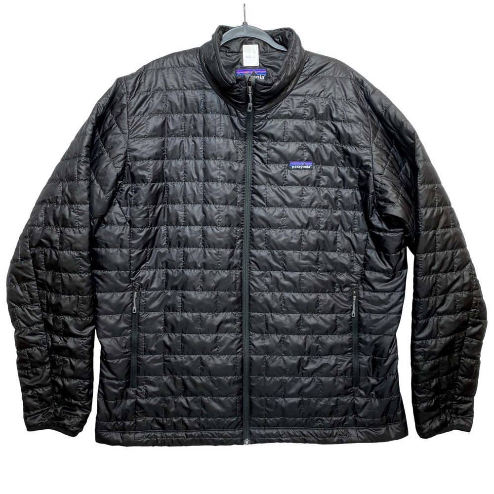 Patagonia Nano Puff Jacket Mens XXL Black Primaloft Insulated Puffer 84212